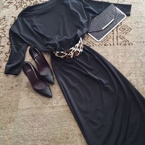 Classic black dress